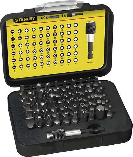 Набір бит "EXPERT LINE" 60 шт. STANLEY 1-13-902