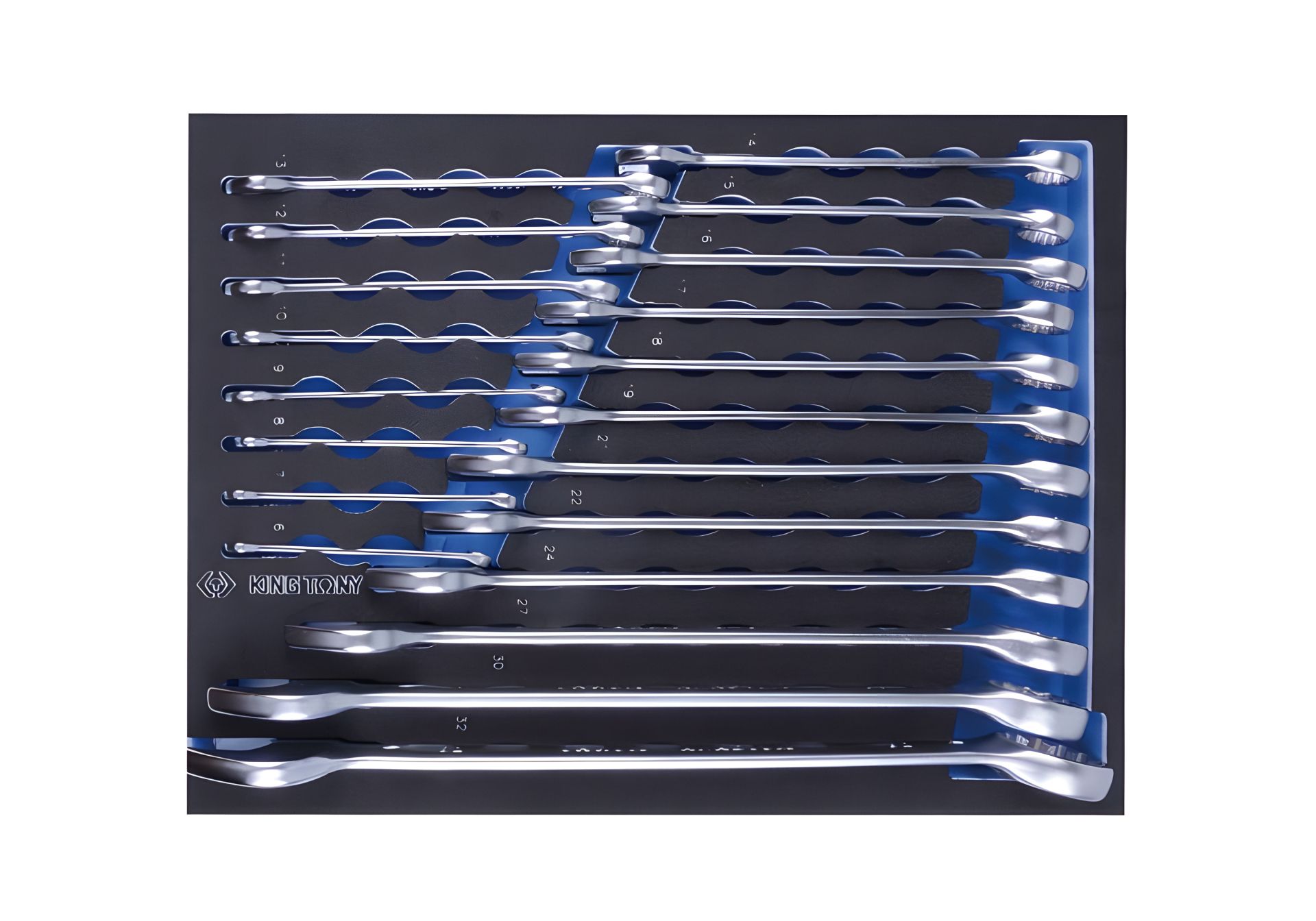 Набор метрических комбинированных ключей (EVA FOAM) 20 шт KING TONY 9-12D20MRV Набор метрических комбинированных ключей (EVA FOAM) 20 шт KING TONY 9-12D20MRV