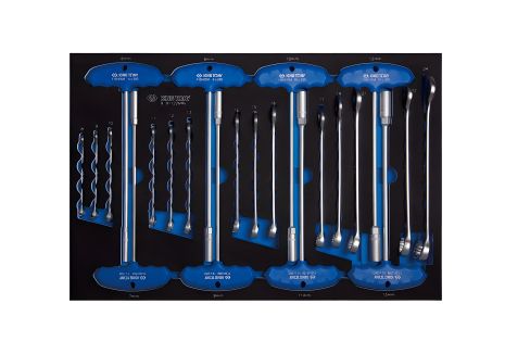 26 PC. Набір щипців, пробійників та молотків (EVA FOAM) від KING TONY 9-91122MRV