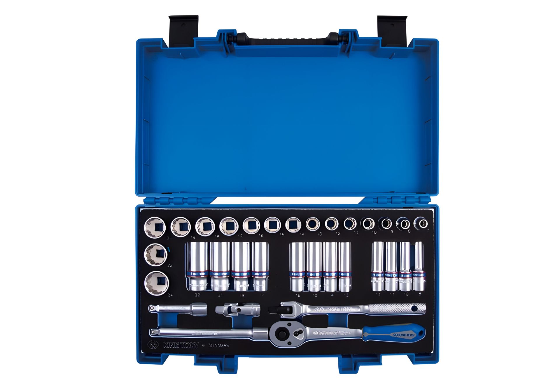 Набір головок 3/8" 33 од. King Tony 3033MRV Набір головок 3/8" 33 од. King Tony 3033MRV
