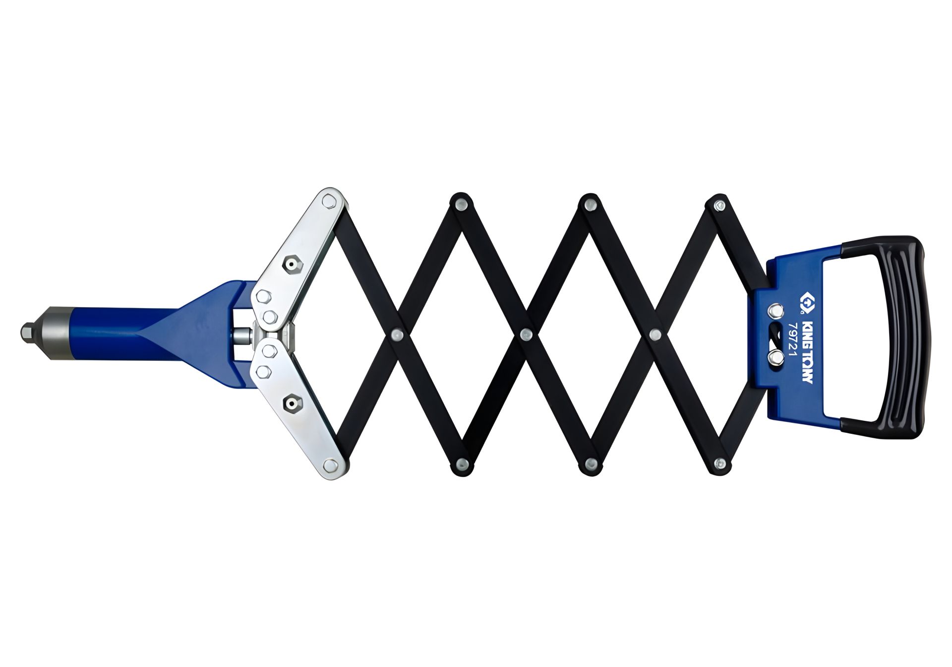 Заклепочник 3,2-6,4 мм, гармошка, KING TONY 79721 Заклепочник 3,2-6,4 мм, гармошка, KING TONY 79721