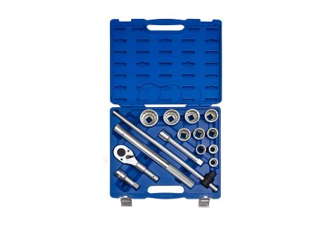 Набір головок 3/4" 12 гр, 14 ін. (22-50мм) від KING TONY 6014MR12