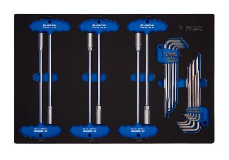 Набір ключів з 24 предметів у HEX (EVA ложемент) KING TONY 9-22124MRV50