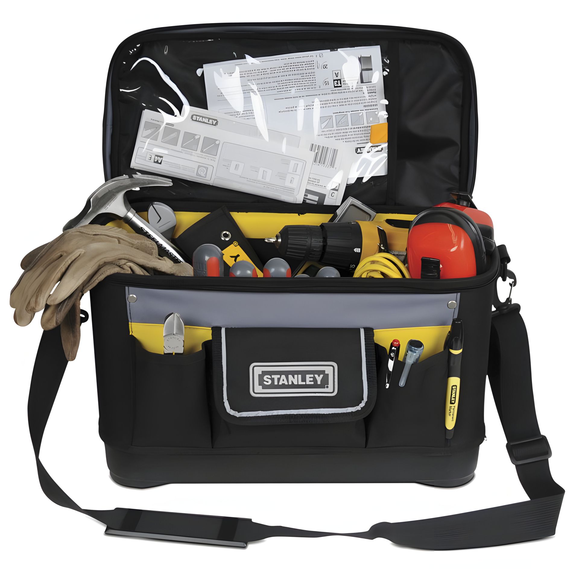 Универсальная сумка для инструмента "Basic Rigid Multipurpose" 16" STANLEY 1-96-193 Универсальная сумка для инструмента "Basic Rigid Multipurpose" 16" STANLEY 1-96-193