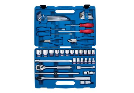 Набір універсальних інструментів 47 од. 1/2" 6-гранний KING TONY 4547MR