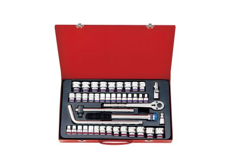 Набір головок метрик/дюйм 1/2" 43 од. KING TONY 4044CR Набір головок метрик/дюйм 1/2" 43 од. KING TONY 4044CR