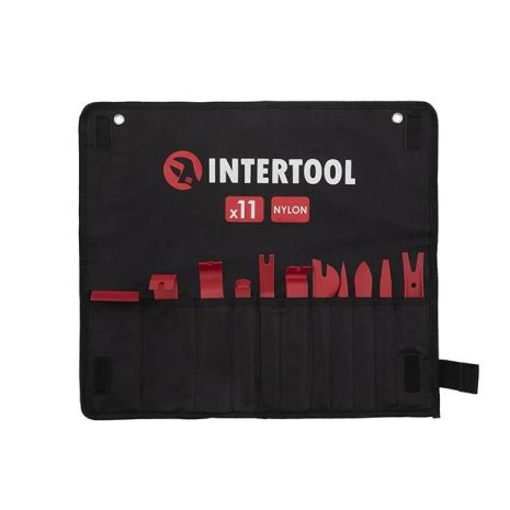 Набор съемников клипс и обшивки салона, 11 шт INTERTOOL AT-0152