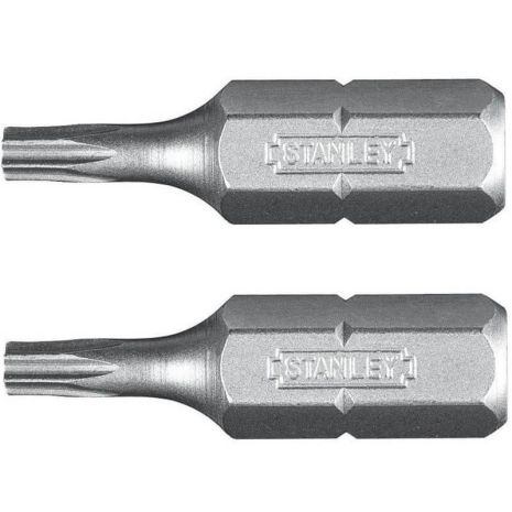 Бита Torx T15 длина 25 мм 2 штуки STANLEY STA61061