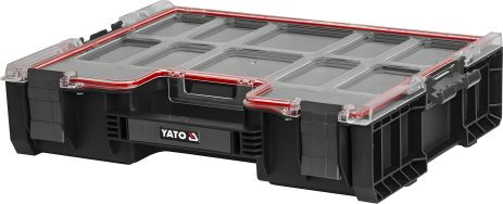 Органайзер с 8 ячейками, 452x 358x 110 мм, Р30 к модулю S12 Yato YT-09179 Органайзер с 8 ячейками, 452x 358x 110 мм, Р30 к модулю S12 Yato YT-09179