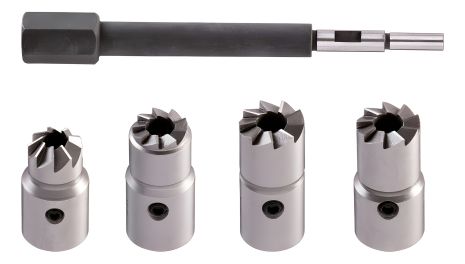 Фреза для чищення сідел дизельних форсунок, 4 шт., NEO (11-218)