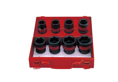 Набор головок 3/4" ударных Дюйм 8ед. (3/4" - 1-1/2") KING TONY 6408SP10