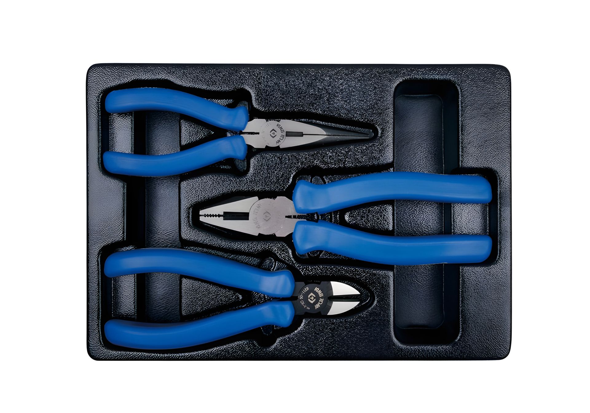 Набор шарнирно-губцевого инструмента 3 предмета (плоскогубцы, бокорезы, тонкогубцы) KING TONY 9-40103GP Набор шарнирно-губцевого инструмента 3 предмета (плоскогубцы, бокорезы, тонкогубцы) KING TONY 9-40103GP