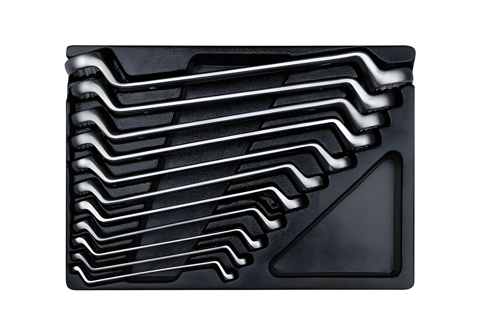 Ключи накидные (комплект) в ложементе 6-32 мм. KING TONY 9-1711MR Ключи накидные (комплект) в ложементе 6-32 мм. KING TONY 9-1711MR