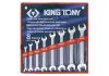 Набор ключей рожковых 8 шт. (6-22 мм) KING TONY 1108MR