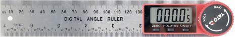 Електронний кутомір l - 200 мм з живленням від батарейки 3V, CR2032 Yato YT-71003