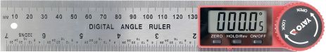 Електронний кутомір l - 200 мм з живленням від батарейки 3V, CR2032 Yato YT-71003
