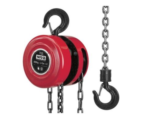 Таль ручная 500 кг Yato YT-5890 Таль ручная 500 кг Yato YT-5890