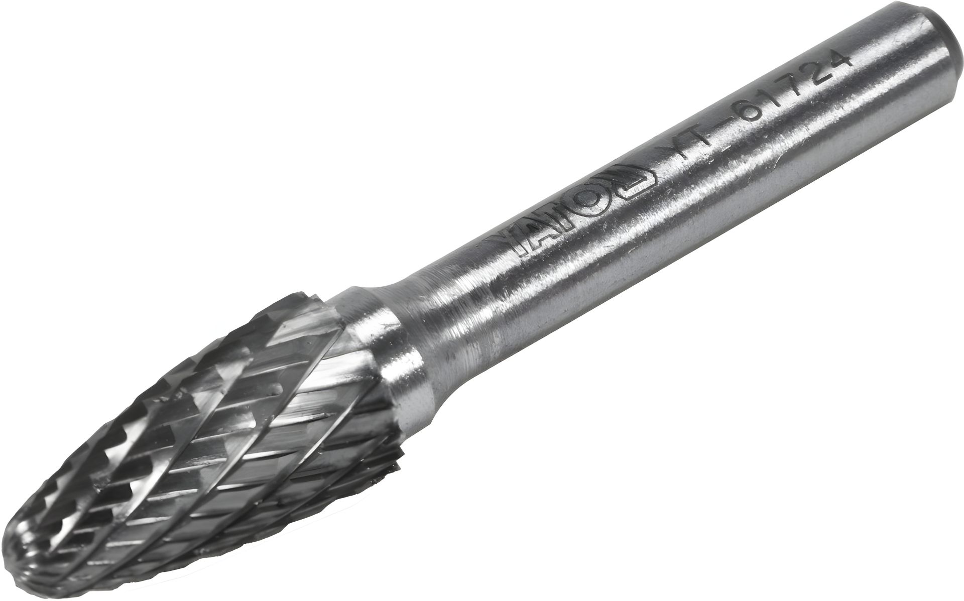 Фреза конусна заокруглена з карбіду вольфраму Ø= 10 мм Yato YT-61724 Фреза конусна заокруглена з карбіду вольфраму Ø= 10 мм Yato YT-61724