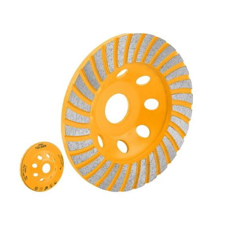Чашка алмазная шлифовальная 115x22.2 мм Tolsen 76681 Чашка алмазная шлифовальная 115x22.2 мм Tolsen 76681
