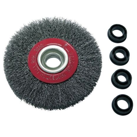 Щітка дискова гофрована 150мм (отвір 22.2мм) PROLINE 32545