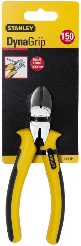 Кусачки "DynaGrip" діагональні 150 мм STANLEY 0-84-054 Кусачки "DynaGrip" діагональні 150 мм STANLEY 0-84-054