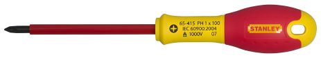 Електровикрутка 75 мм "FatMax VDE 1000V" STANLEY 0-65-414