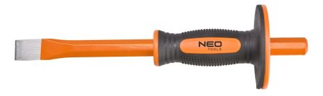 Пробійник з пластиковим фартухом для захисту руки 300*18*50 мм, сталь CrV, шестигранний перетин NEO 33-083