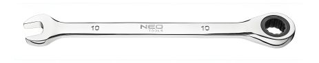 Комбинированный ключ с трещоткой 22 мм, сталь CrV NEO 09-042