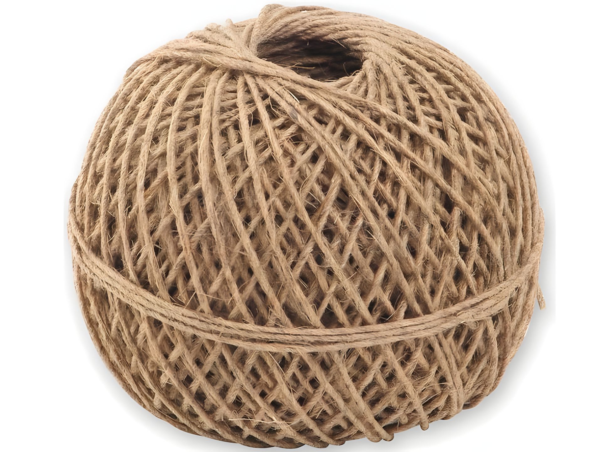 Джутовий шпагат у клубках 100 г (10шт) уп 63 м.+/-5%, Virok 86V070 Джутовий шпагат у клубках 100 г (10шт) уп 63 м.+/-5%, Virok 86V070