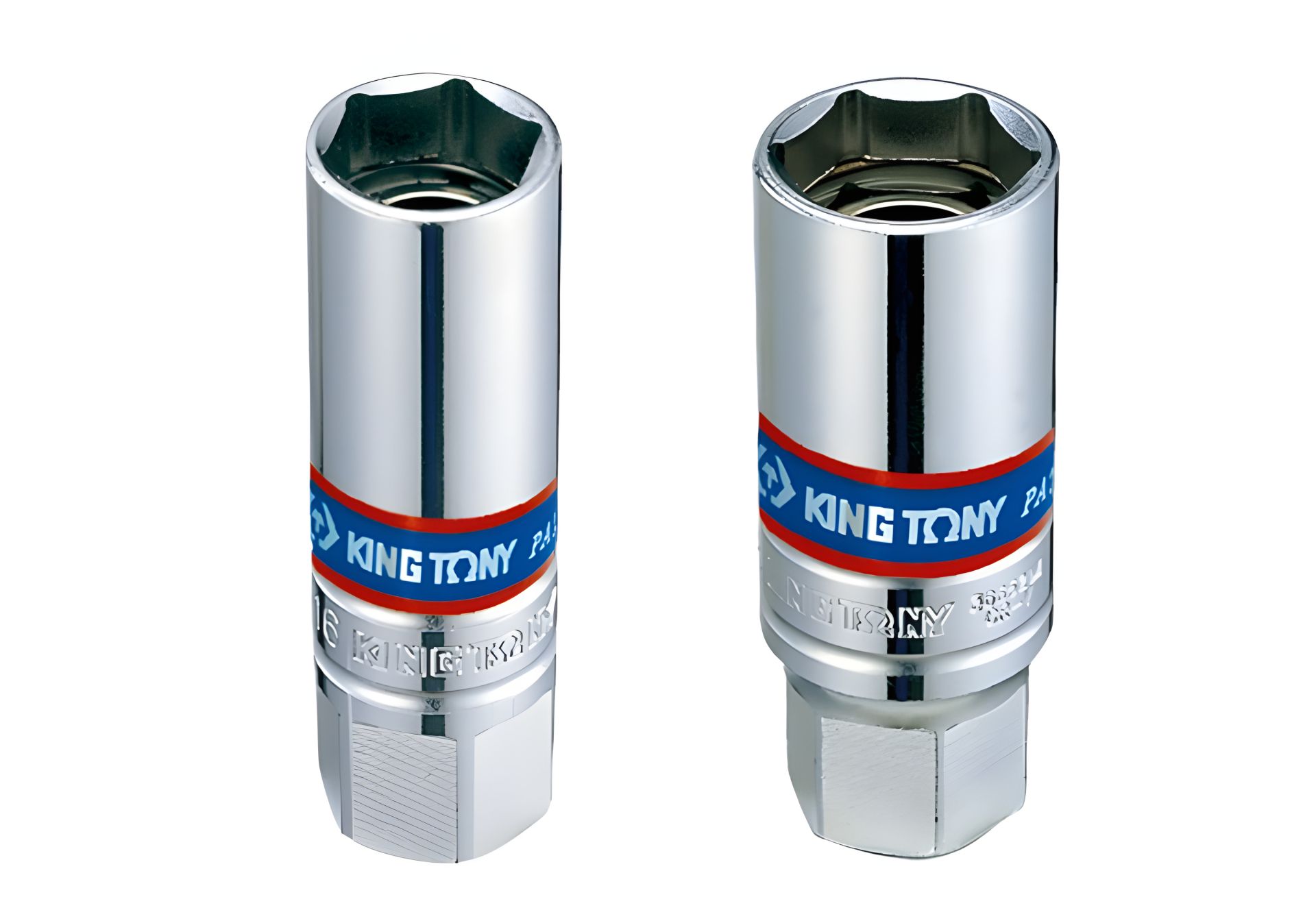 Свічкова шестигранна головка 3/8", 16 мм, з магнітним фіксатором KING TONY 366516 Свічкова шестигранна головка 3/8", 16 мм, з магнітним фіксатором KING TONY 366516