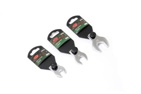 Ключ рожковый съемный 15мм, на пластиковом держателе ROCKFORCE RF-751315A