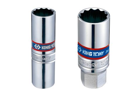 Свечная головка 3/8" 14 мм, 12 граней KING TONY 36A014