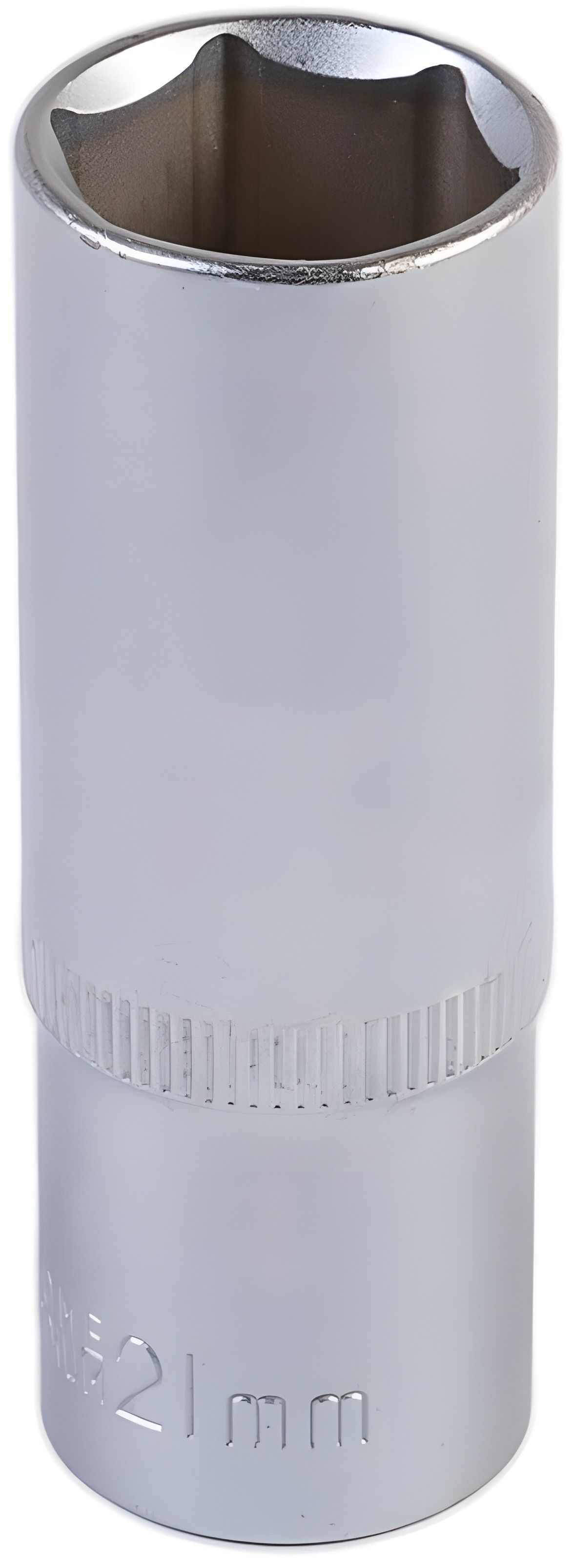 Головка торцева 6-гранна, подовжена, ½" 21 мм L 78 мм, CrV MASTERTOOL 78-0521 Головка торцева 6-гранна, подовжена, ½" 21 мм L 78 мм, CrV MASTERTOOL 78-0521