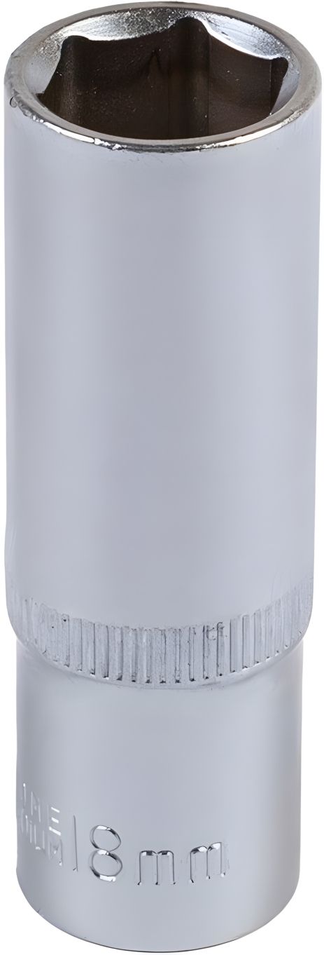 Удлиненная торцевая головка 6-гранная ½" 18 мм L 78 мм CrV MASTERTOOL 78-0518 Удлиненная торцевая головка 6-гранная ½" 18 мм L 78 мм CrV MASTERTOOL 78-0518