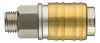 Быстросъемная муфта к компрессору с внешней резьбой 1/4”, NEO 12-635