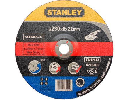 Шлифовальный круг по металлу 230х6 мм Stanley STA32065-QZ