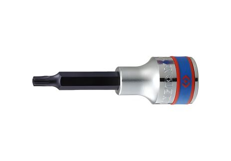 Біта в головці TORX 1/2" Т50 80 мм (з отвором) KING TONY 403750