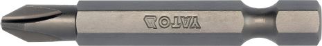 Отверточная насадка "Phillips" PH2 x 50 мм HEX 1/4", 10 шт Yato YT-78152