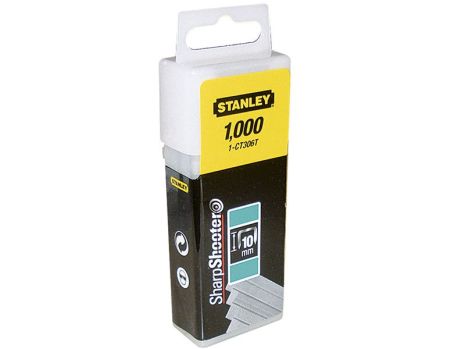 Скоба 10 мм для кріплення кабелю Stanley 1-CT306T Скоба 10 мм для кріплення кабелю Stanley 1-CT306T