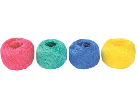 Шпагат поліпропіленовий у клубках 50 г (20 шт) уп. 142 м +/-5% Virok 86V060