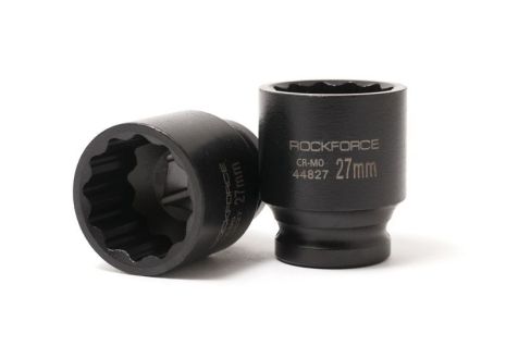 Головка ударная 35мм 1/2" 12гр. ROCKFORCE RF-44835