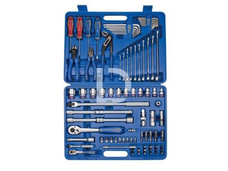 Набор инструментов универсальный 85 ед. 1/4" 1/2" KING TONY 7085MR