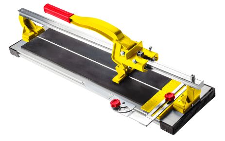 Плиткоріз 500 мм, алюмінієва основа, одинарна трубчаста направляюча діам. 21 мм, шарикопідшипники, ніж 22 x 5 x 2 мм Topex 16B270