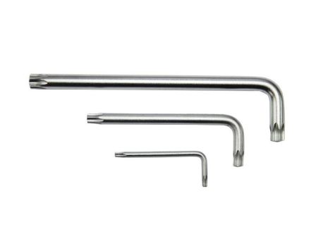 Ключ Г-образный TORX длинный T40H с отверстием ROCKFORCE FORSAGE RF-76740L