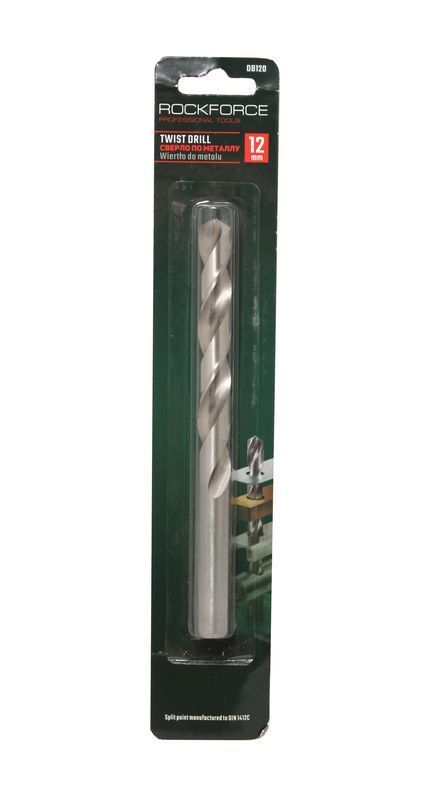 Свердло по металу 7мм HSS, у блістері ROCKFORCE FORSAGE RF-DB70