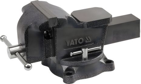 Поворотні слюсарні тиски з ковадлом 200 мм 29.5 кг Yato YT-65049