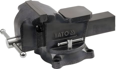 Поворотні слюсарні тиски з ковадлом 200 мм 29.5 кг Yato YT-65049