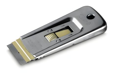 Скребок для скла та керамічних плит 95 мм із запасними лезами STANLEY 0-28-500 для чистоти поверхонь Скребок для скла та керамічних плит 95 мм із запасними лезами STANLEY 0-28-500 для чистоти поверхонь