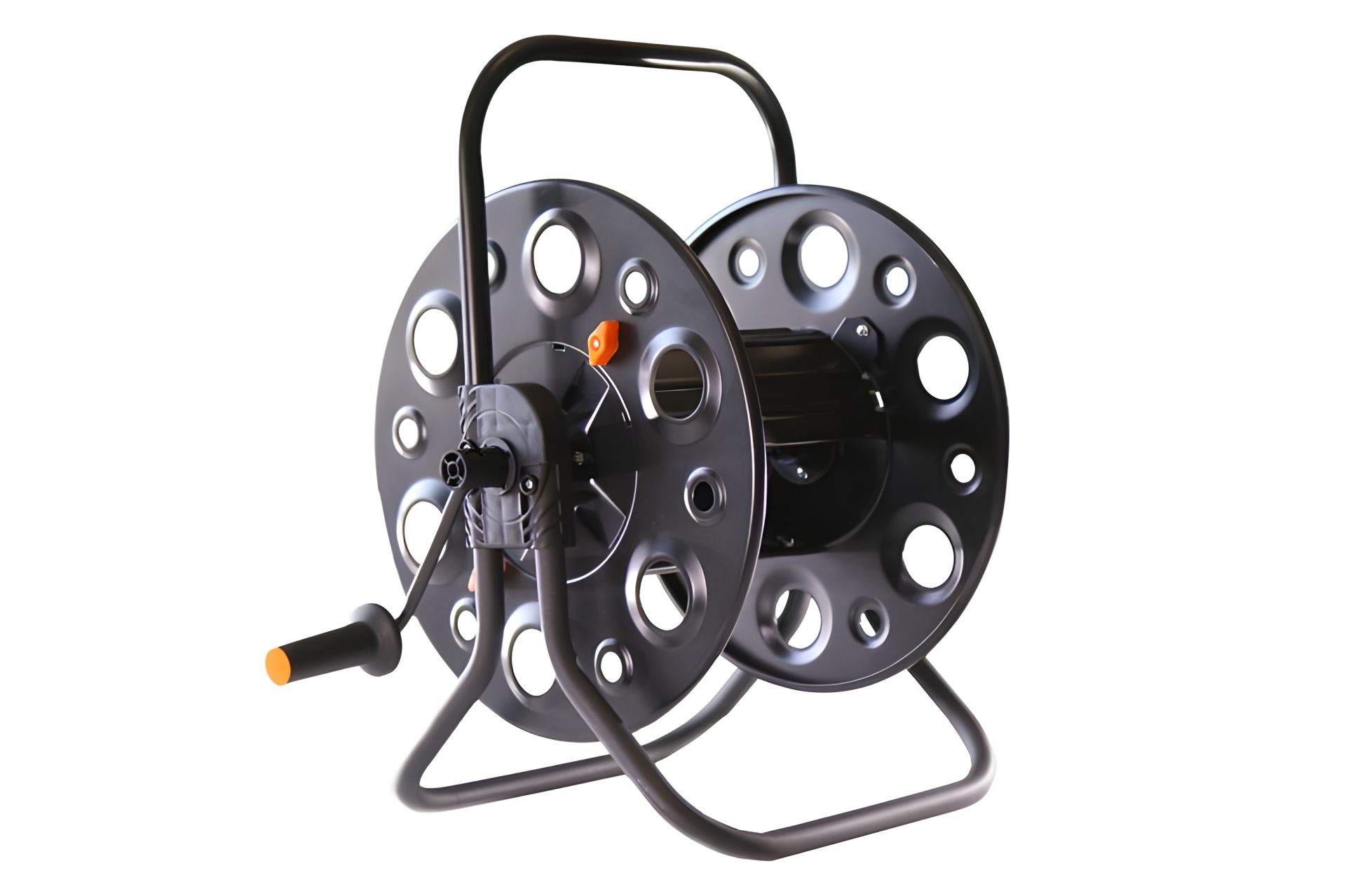 Котушка Presto-PS для поливального шланга металевою ручкою (3903) Котушка Presto-PS для поливального шланга металевою ручкою (3903)