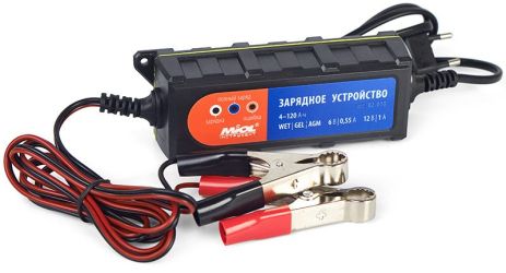 Зарядний пристрій 0.55A/1A 6V/12V MIOL 82-010